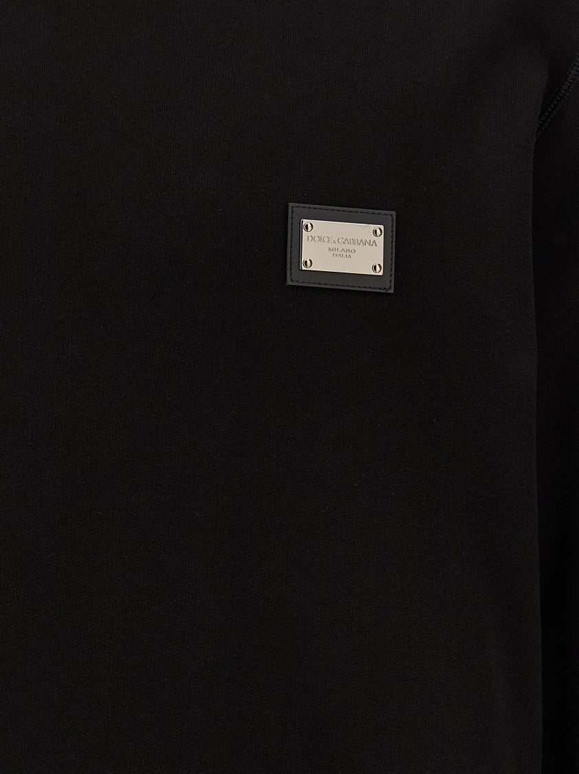 Dolce & Gabbana Logo Plate Sweatshirt