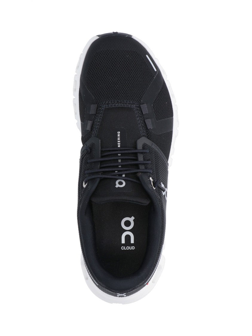 On Cloud 6 Sneakers With Rounded Toe And Textured Rubber Sole