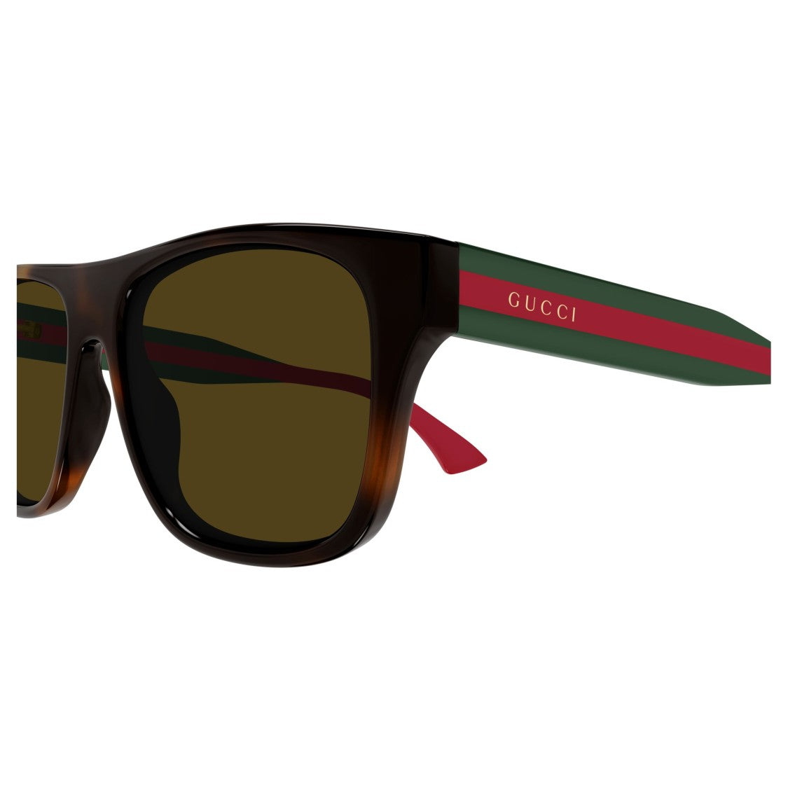 Gucci Gg2119s Rectangular Tortoiseshell Sunglasses