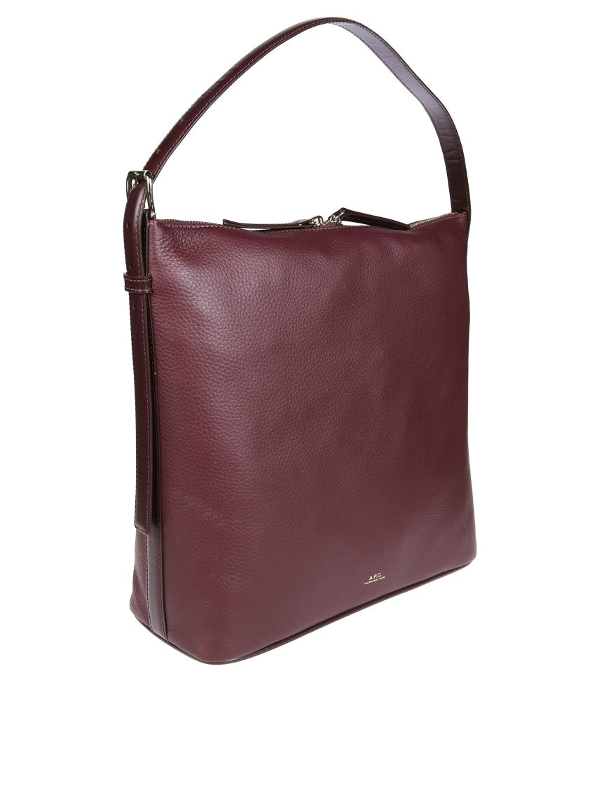 A.P.C. Sac Vera Leather Handbag