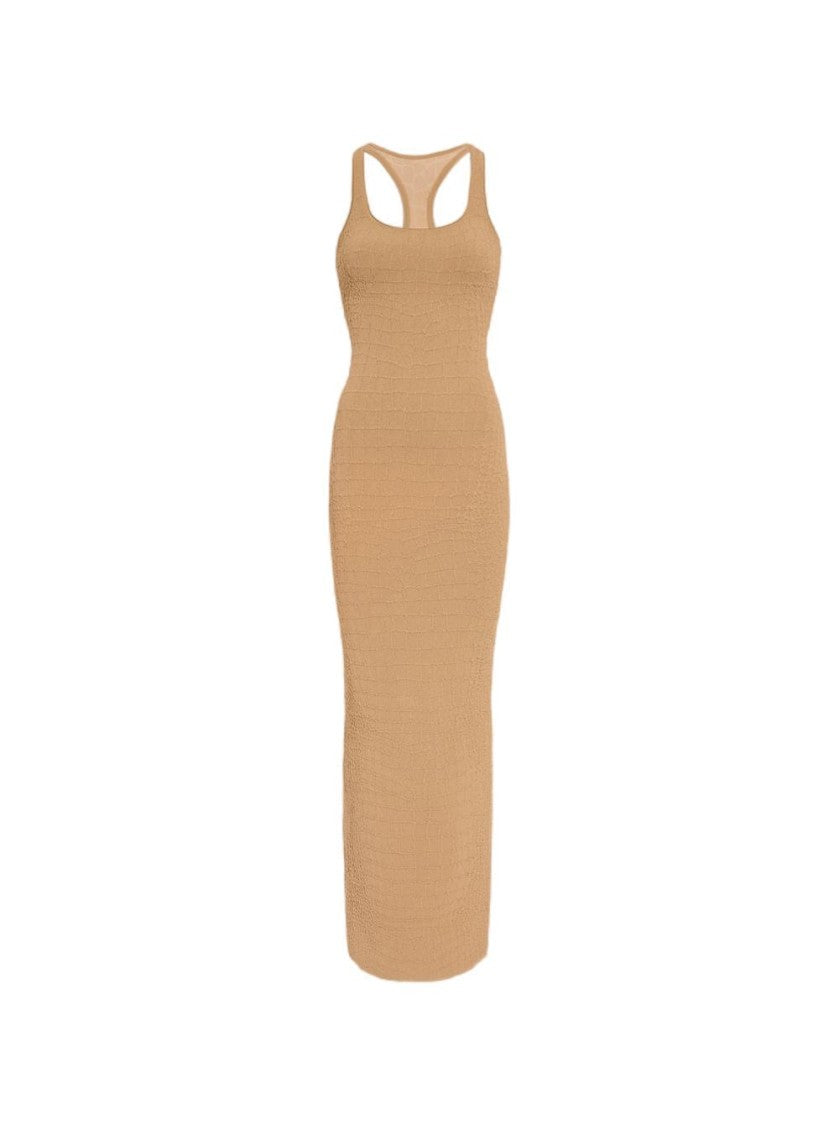 Jacquemus The Scala Dress Camel