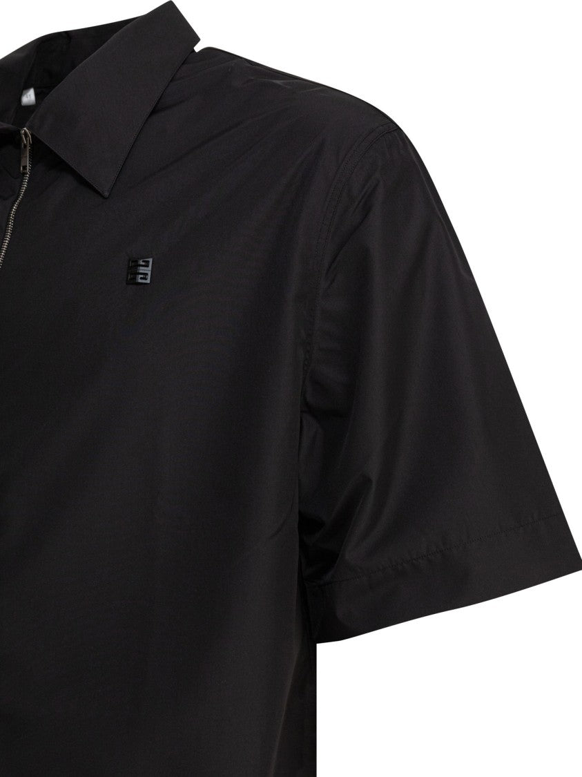 Givenchy Modern Zip-Closure Shirt