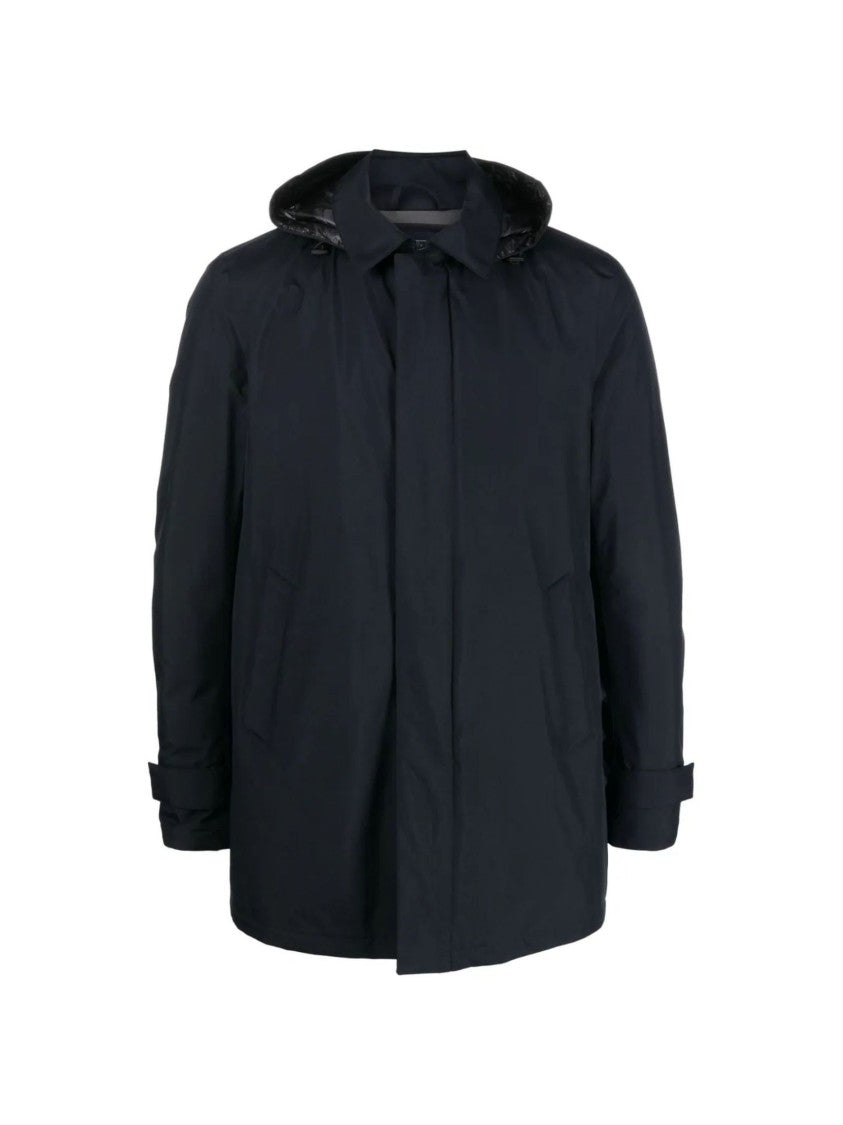 Herno Blue Waterproof Jacket