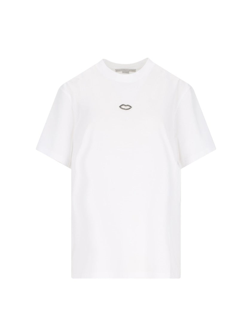 Stella Mccartney Strass T-Shirt – White