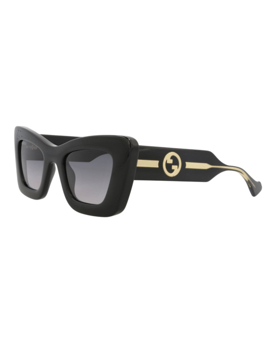 Gucci Cat Eye-Frame Injection Sunglasses