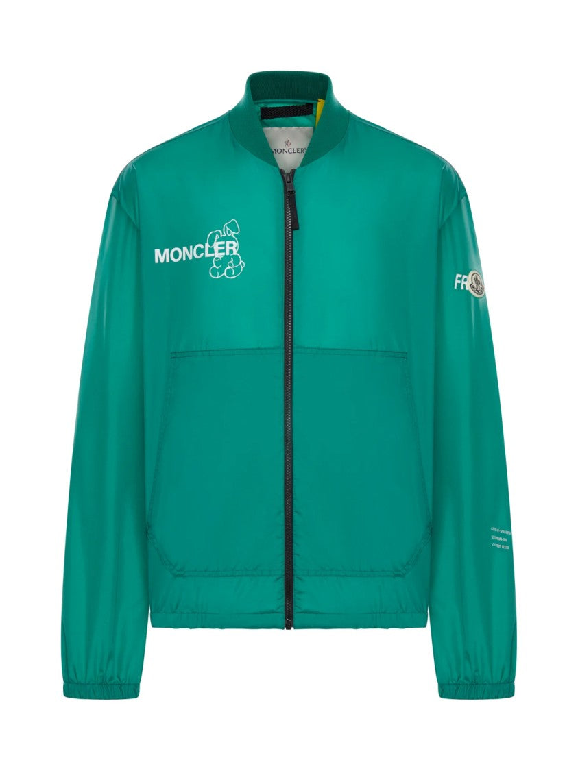 Moncler Lightweight Bomber Jacket With Playful Graphics