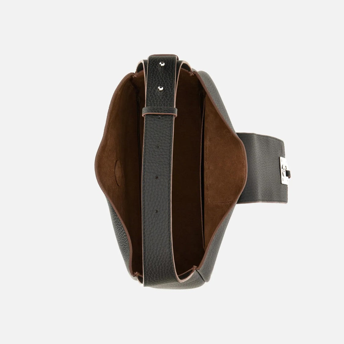 Hogan Black H01x Hobo Verticale Hobo Bag