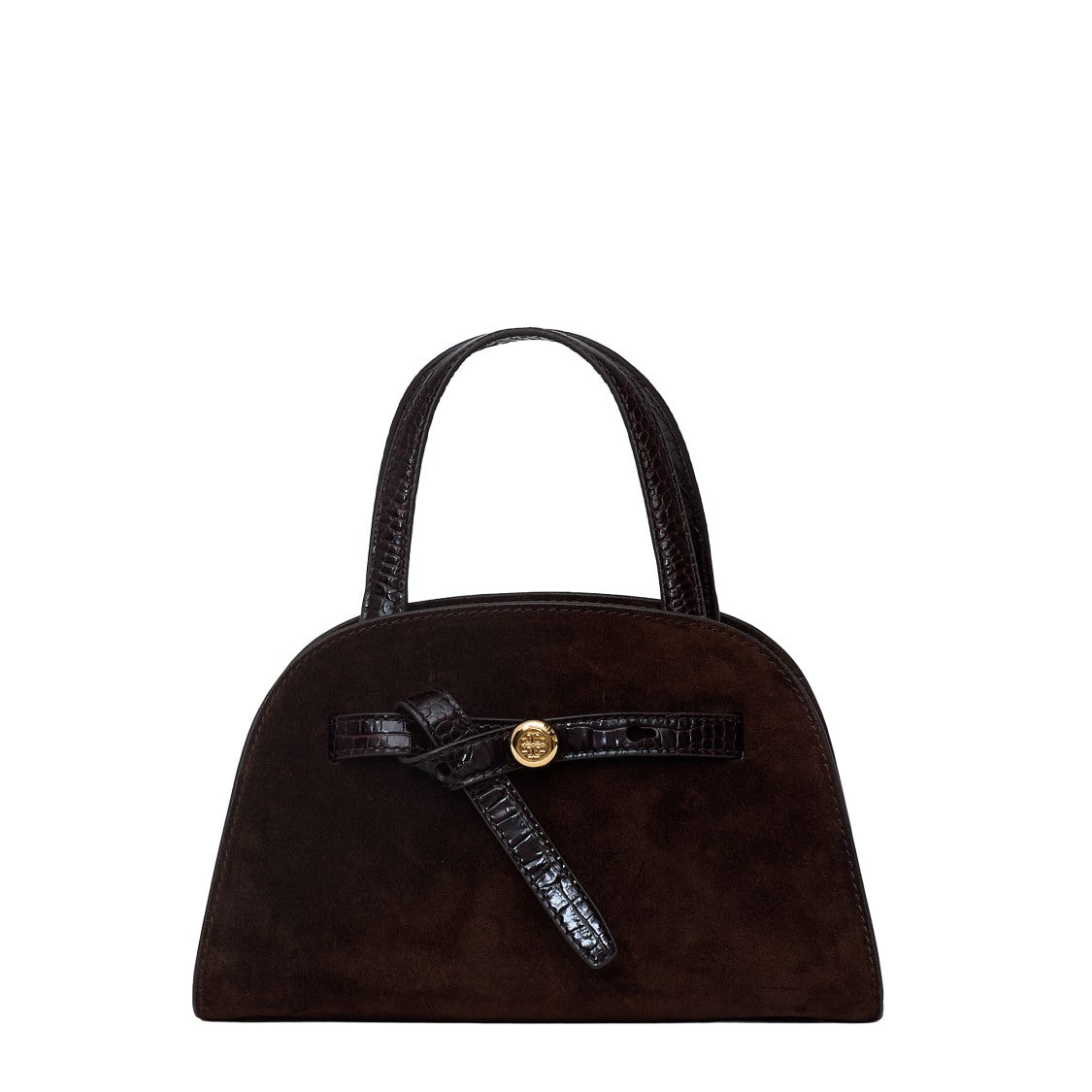 Tory Burch Romy Suede Small Bauletto Bag