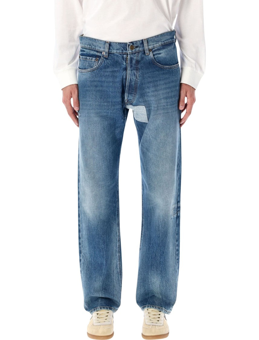 Maison Margiela Stonewashed Blue Denim Jeans
