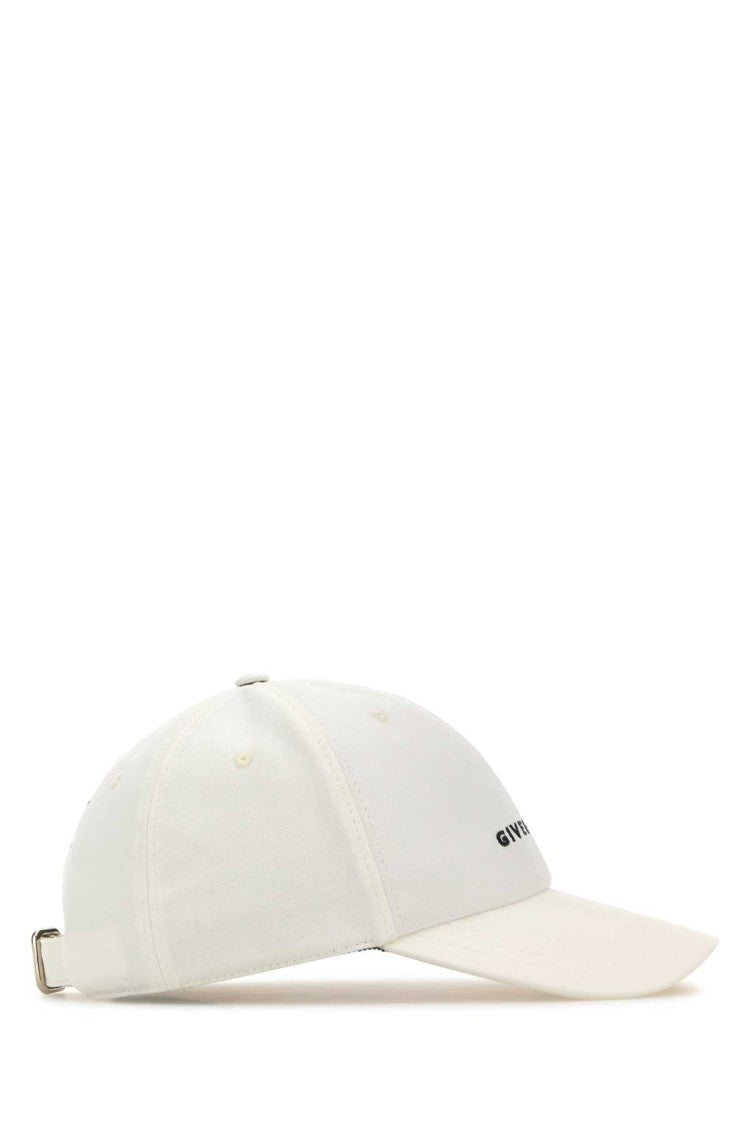 Givenchy White Cotton Blend Baseball Cap