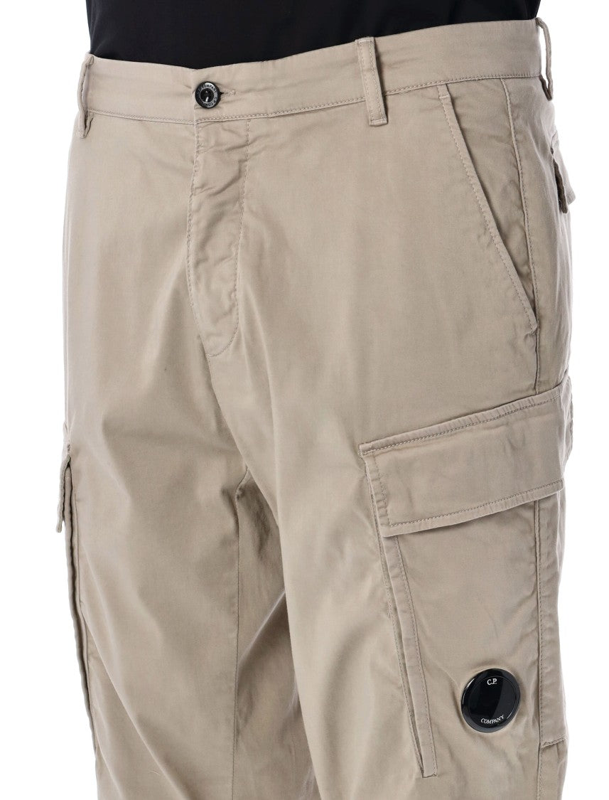 C.P. Company Stretch Sateen Loose Cargo Pants