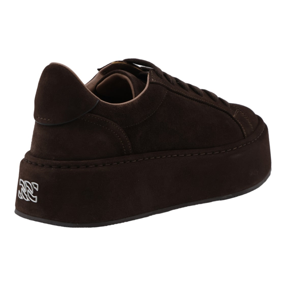 Casadei Thick-Soled Sneakers With Suede-Like Upper