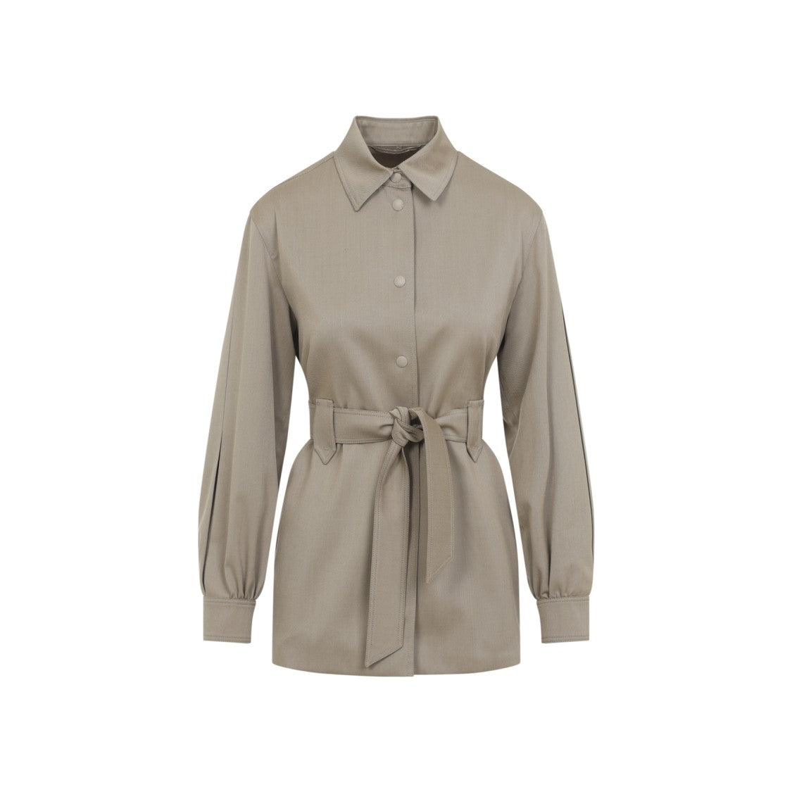 Max Mara Nude & Neutrals Virgin Wool Jacket