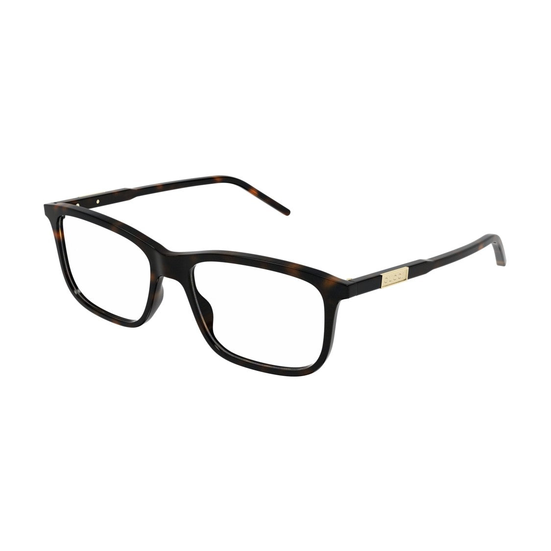 Gucci Gg1159o Rectangular Tortoiseshell Frame Sunglasses