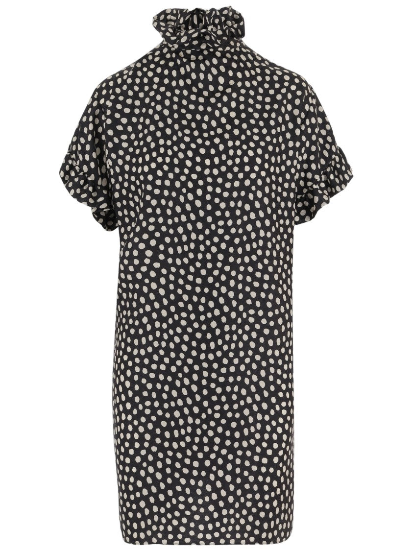Chloé Silk Jacquard Mini Dress