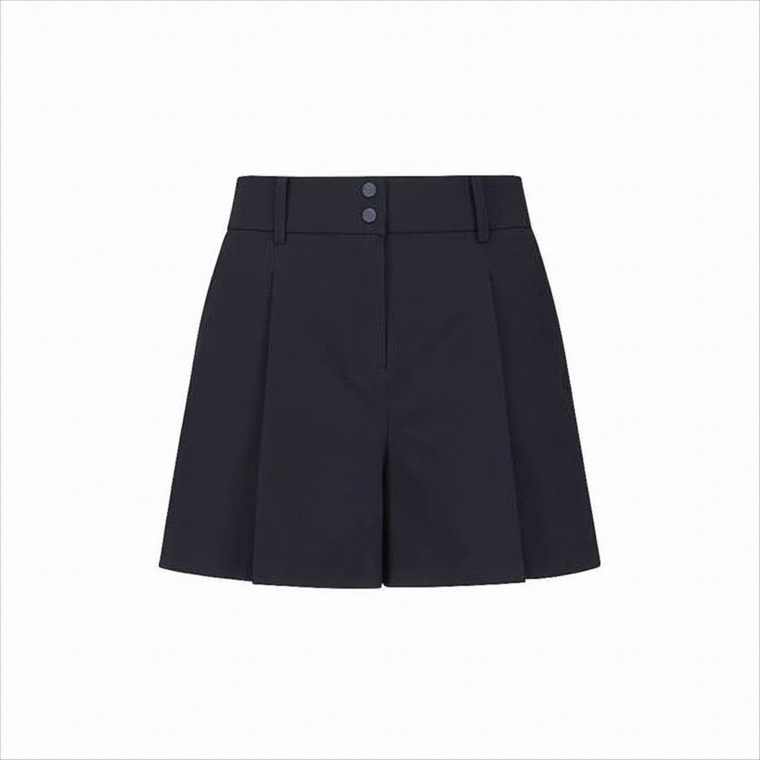 Vice Golf Tailored Blue Shorts With High Waistband And Pleated Detailing