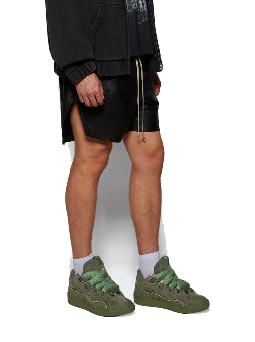 Lanvin Curb Sneakers Vert De Gris Green