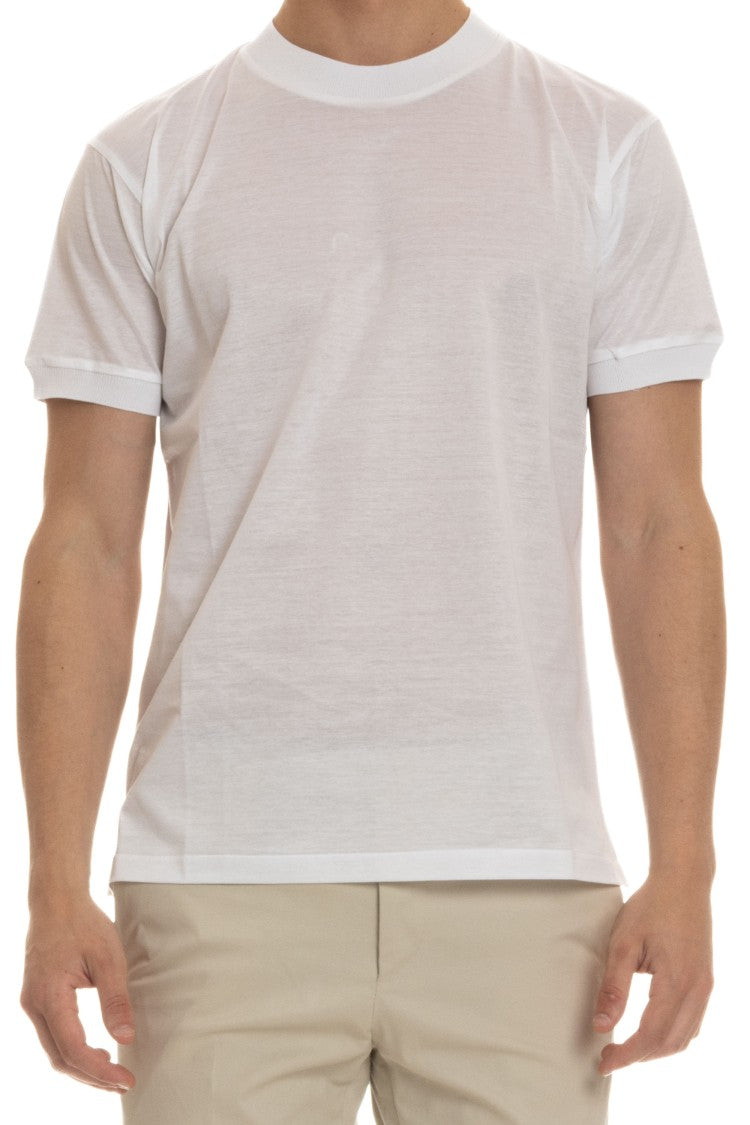 Tagliatore Mercerized Cotton T-Shirt