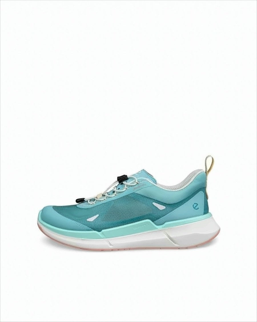 Ecco Breathable Textile Sneakers With Toggle Lace System