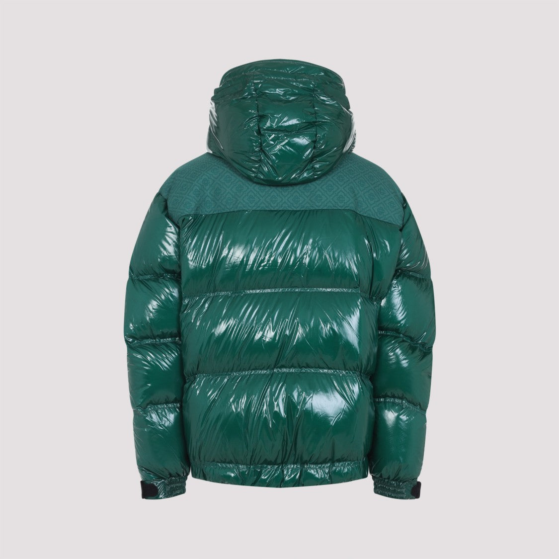 Casablanca Quilted Down-Feather Jacket With Glossy Finish