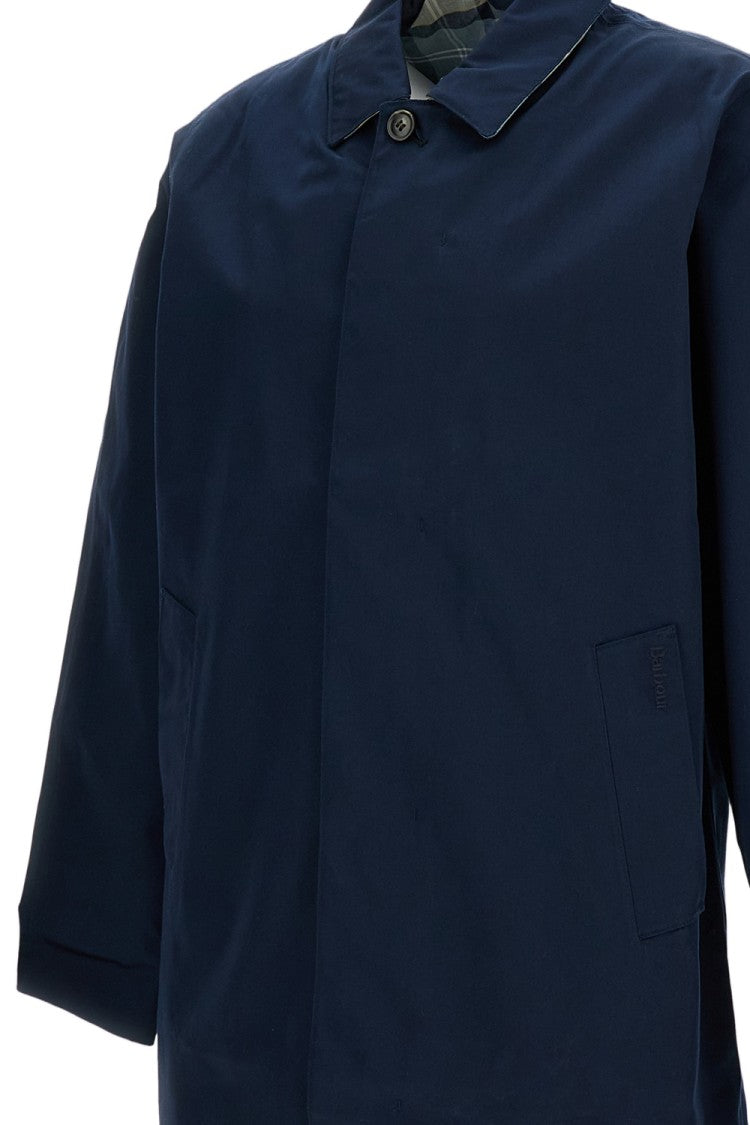 Barbour Rokig Blue Water-Resistant Trench Jacket