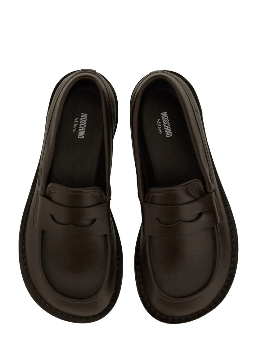 Moschino "Desert" Moccasins