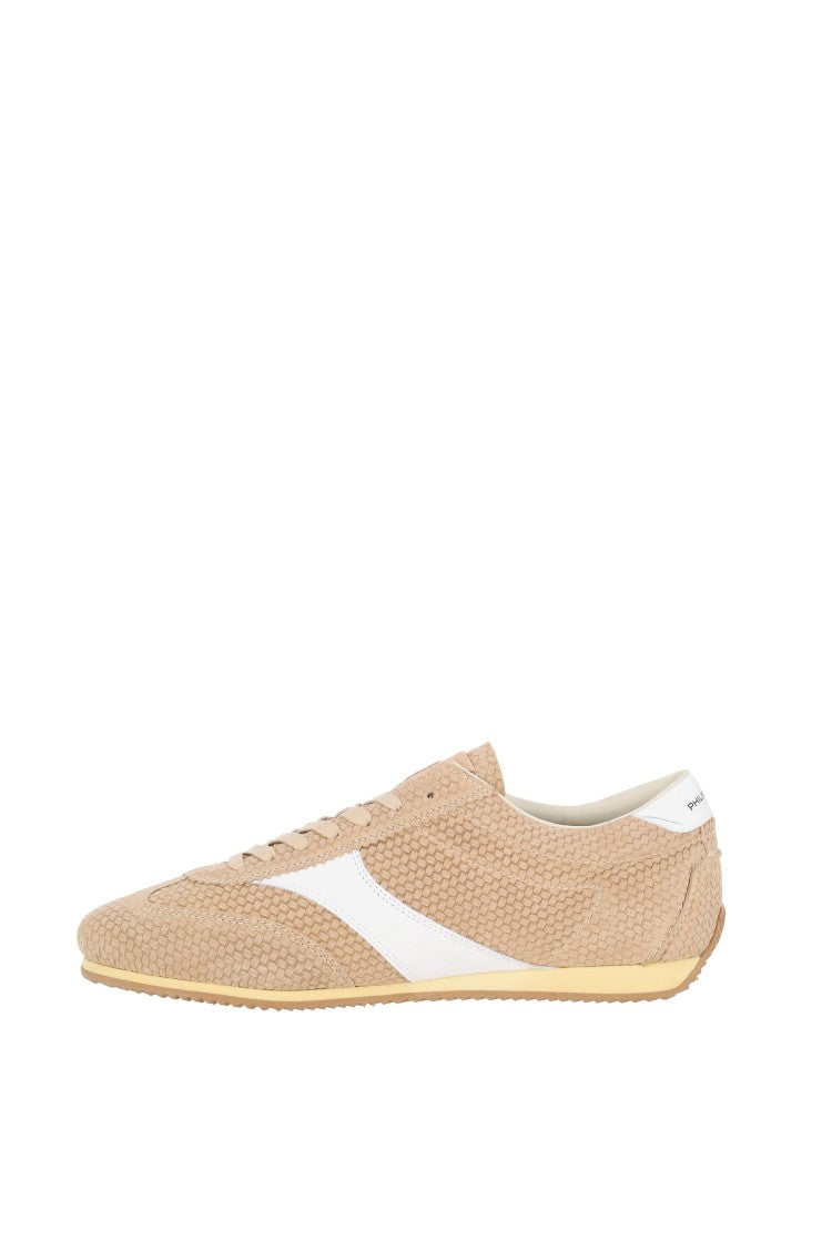 Philippe Model Planche Sabbia Retro Woven Leather Sneakers