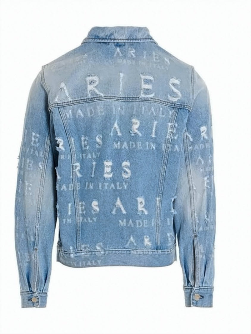 Aries Arise Light Blue Denim Jacket