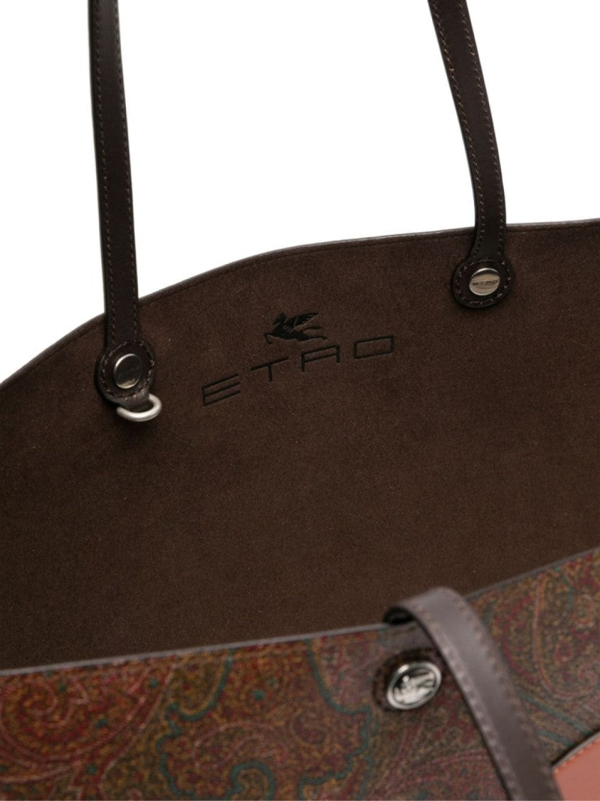 Etro Paisley-Print Essential Maxi Tote Bag