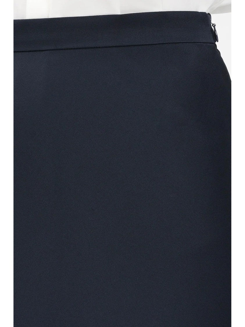 Max Mara Fluid-Flowing Rimini Satin Maxi Skirt