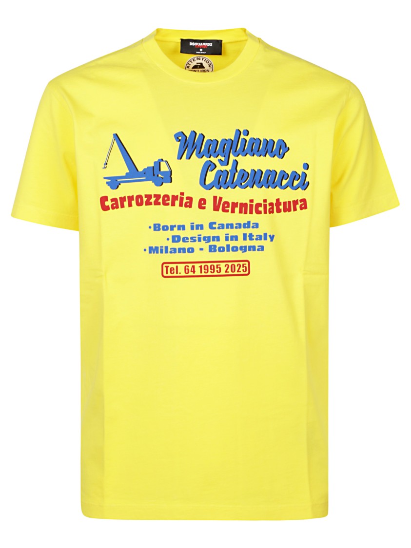 Dsquared2 X Magliano Short Sleeves T-Shirt With Logo