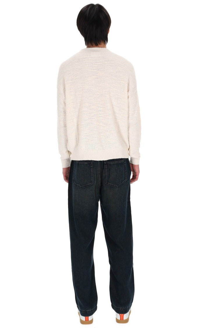 Isabel Marant Achille Boucle-Effect Textured Cotton Sweater