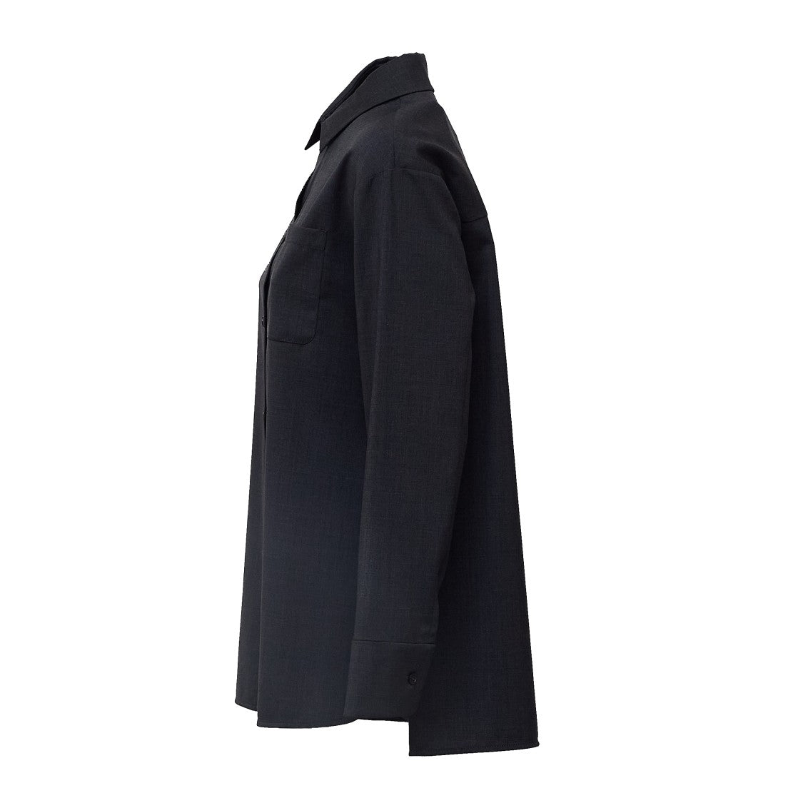 Max Mara Virgin Wool Opera Casual Shirt