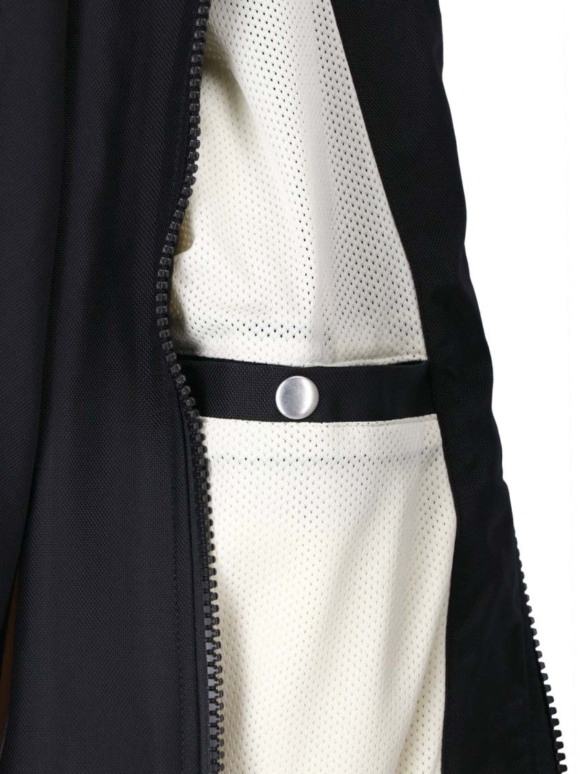 Diesel Color-Block Black Jacket With Red Piping