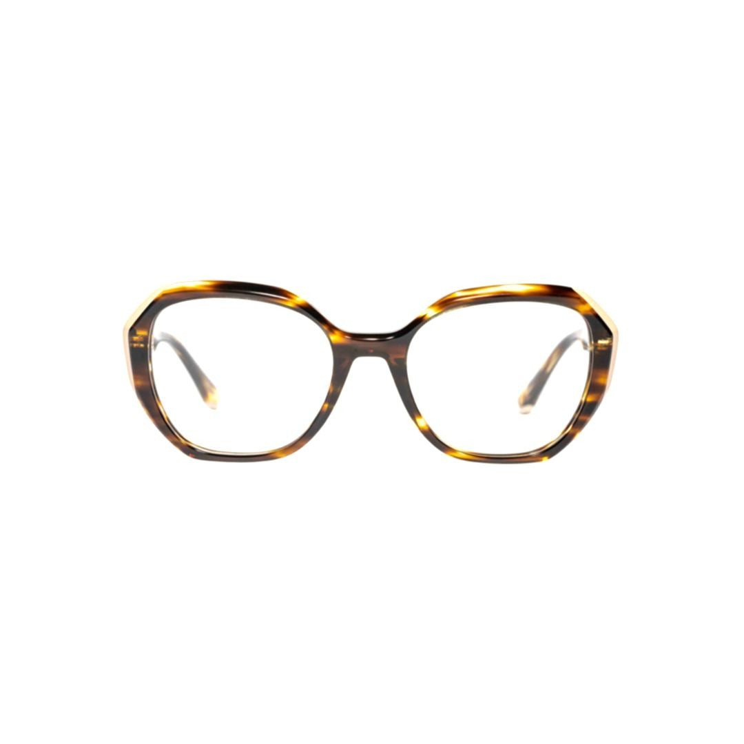 Xavier Garcia Design Ravi C-3 Oversized Square Frame Tortoiseshell Eyeglasses