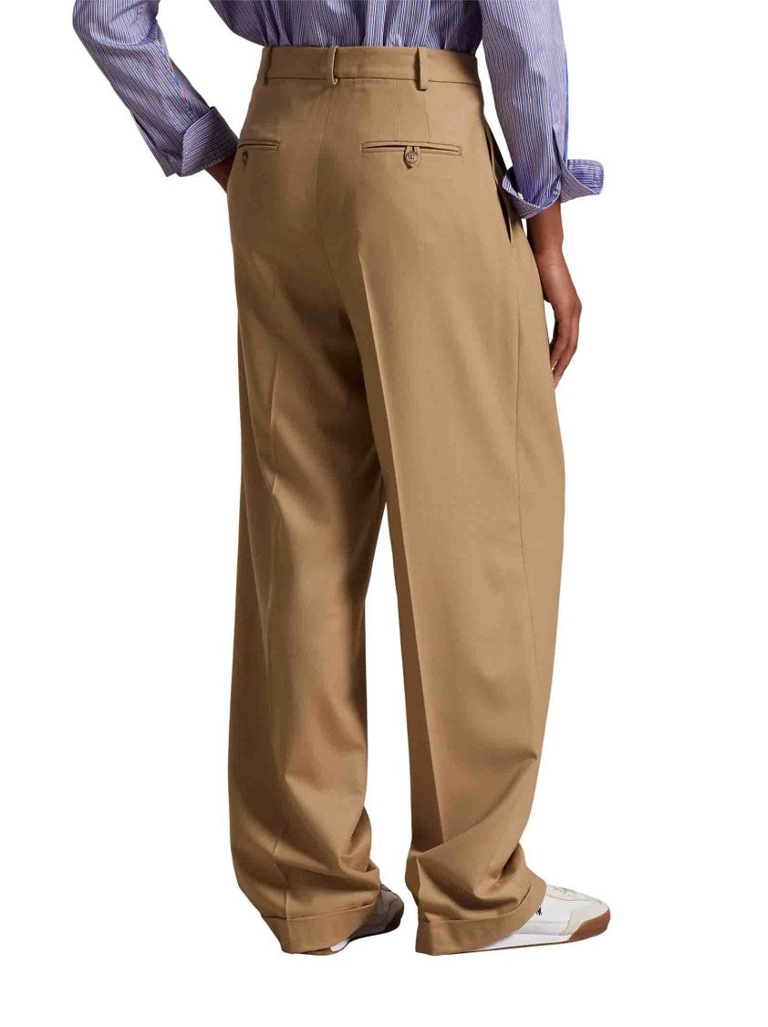 Polo Ralph Lauren Wide-Leg Trousers With Two-Pleat Design