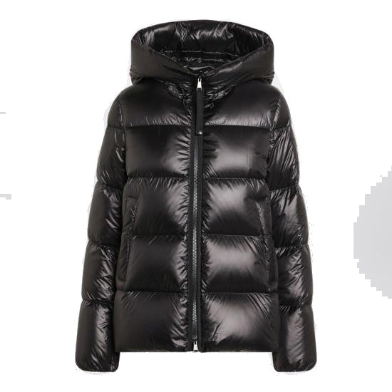 Moncler Puffer Jacket With Quilted Design And Hood