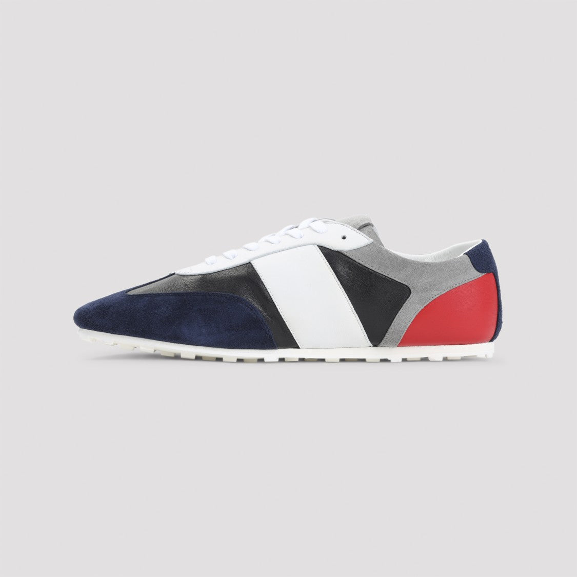 Marni Blue Ovine Leather Sneakers
