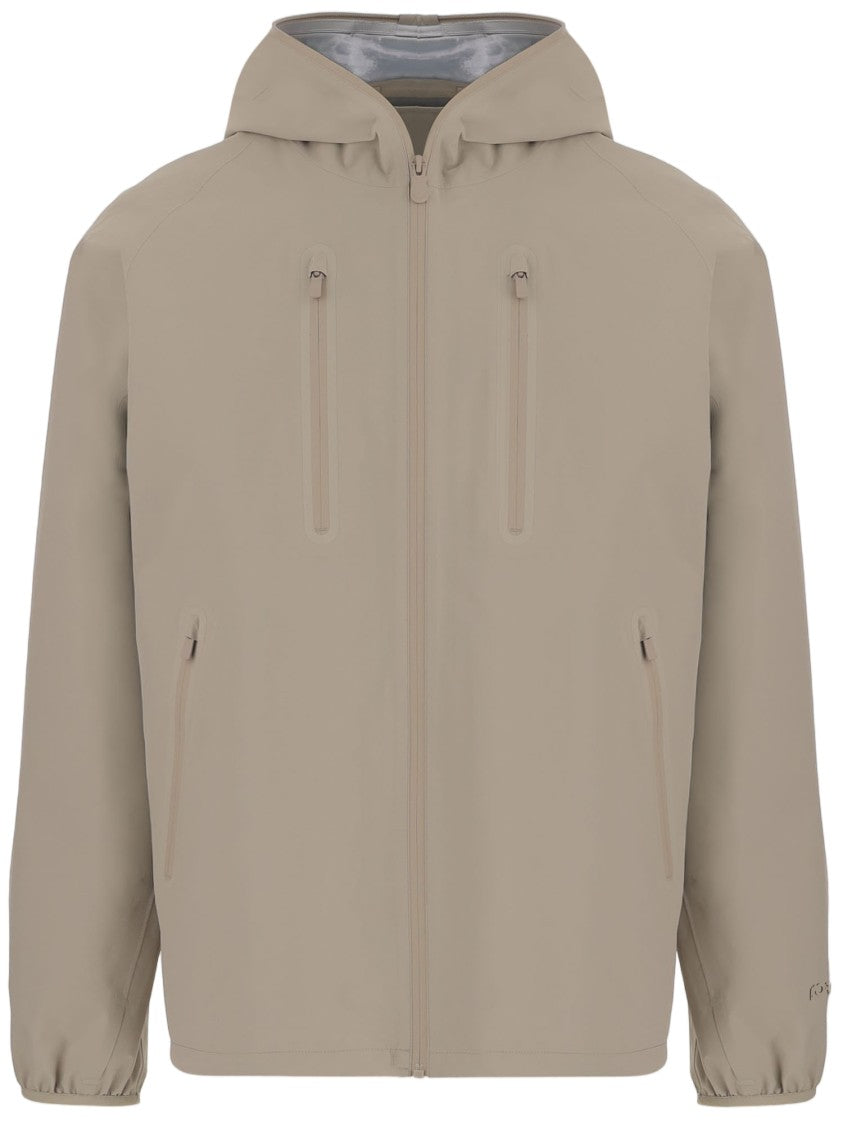 Save The Duck Nylon Jacket With Adjustable Hood And Design