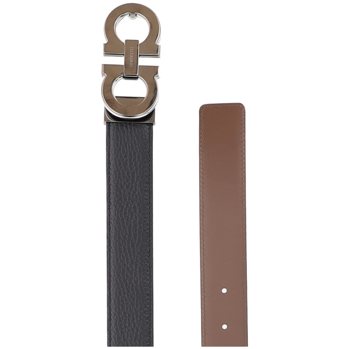 Salvatore Ferragamo Multi Interchangeable Reversible Leather Belt