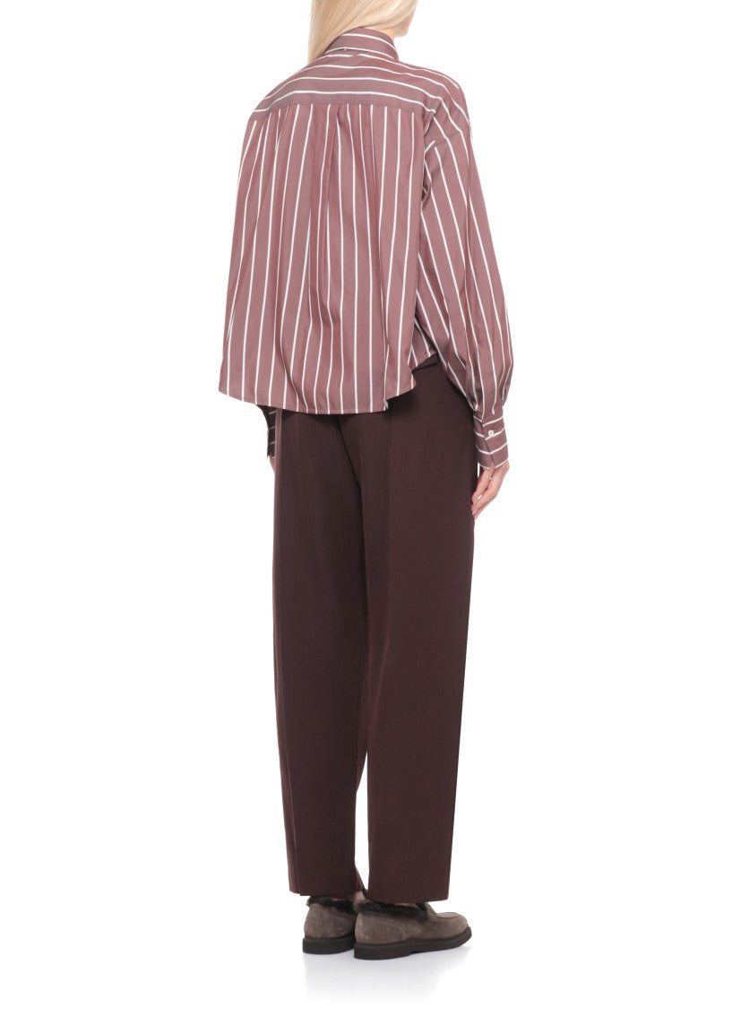 Brunello Cucinelli Shiny Trims Shirt