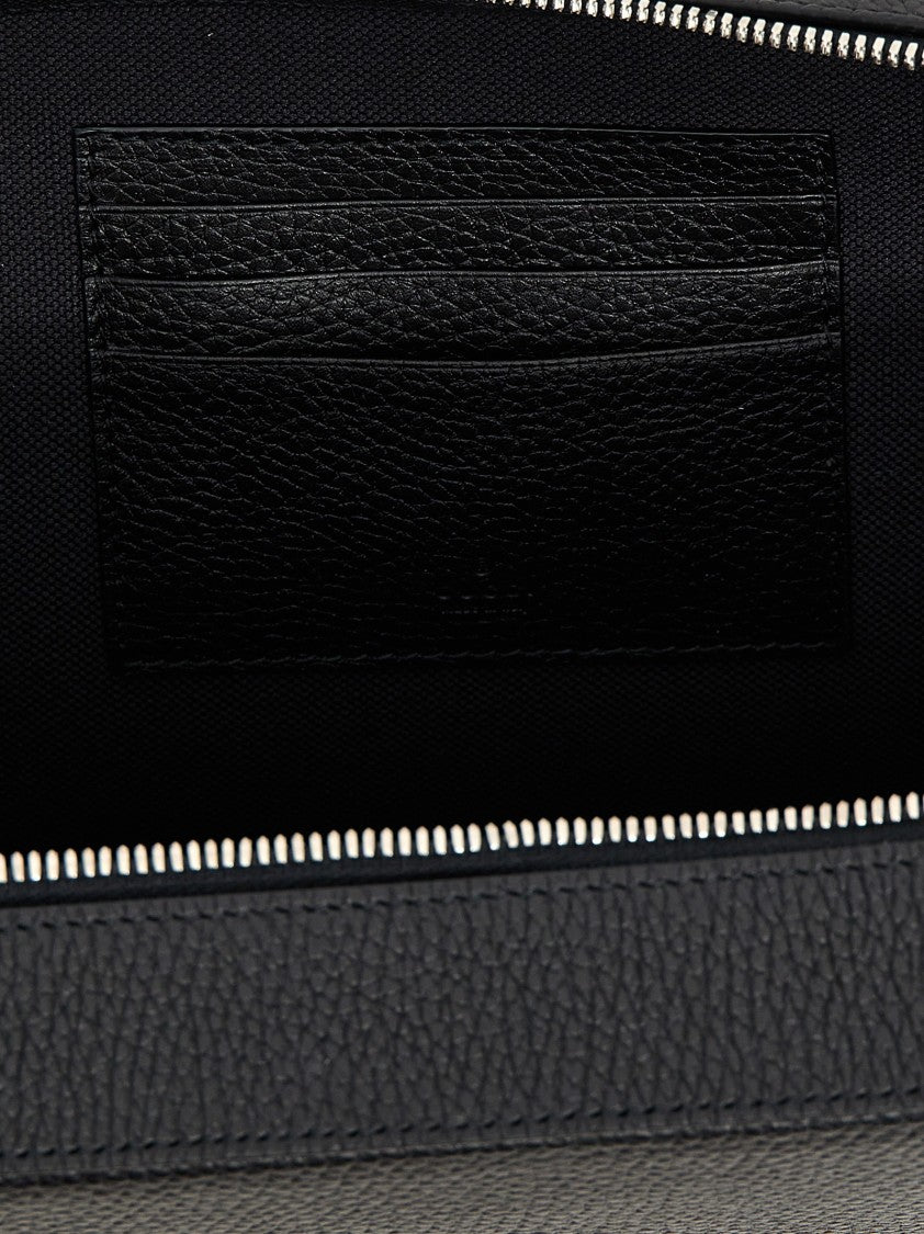 Gucci Logo Leather Shoulder Strap