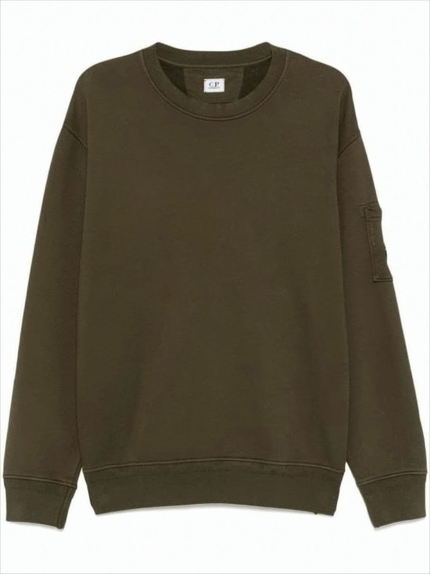 C.P. Company Long-Sleeve Crewneck Sweatshirt With Pocket Detail