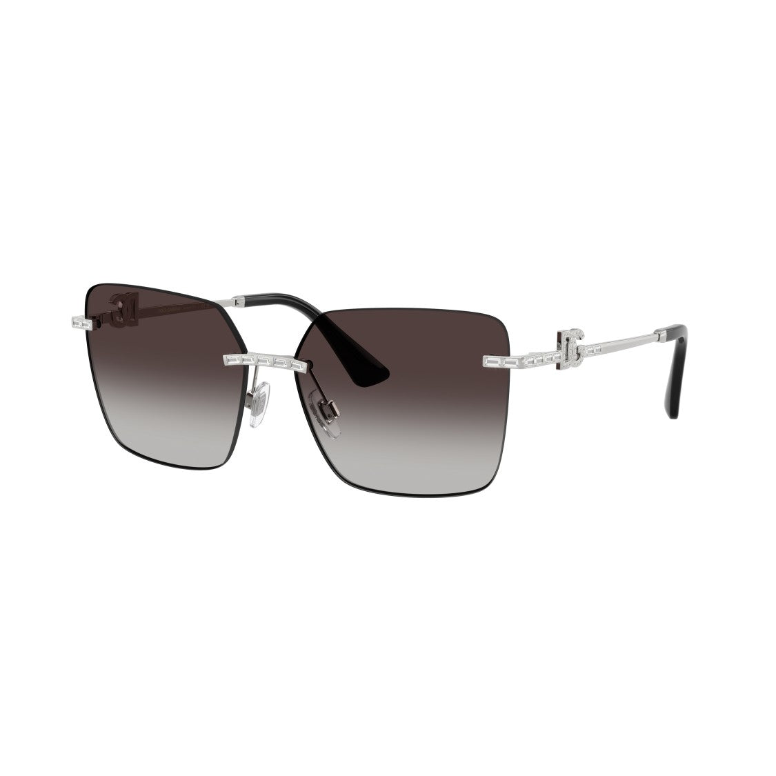 Dolce & Gabbana 0Dg2332b Rimless Sunglasses With Gradient Lenses