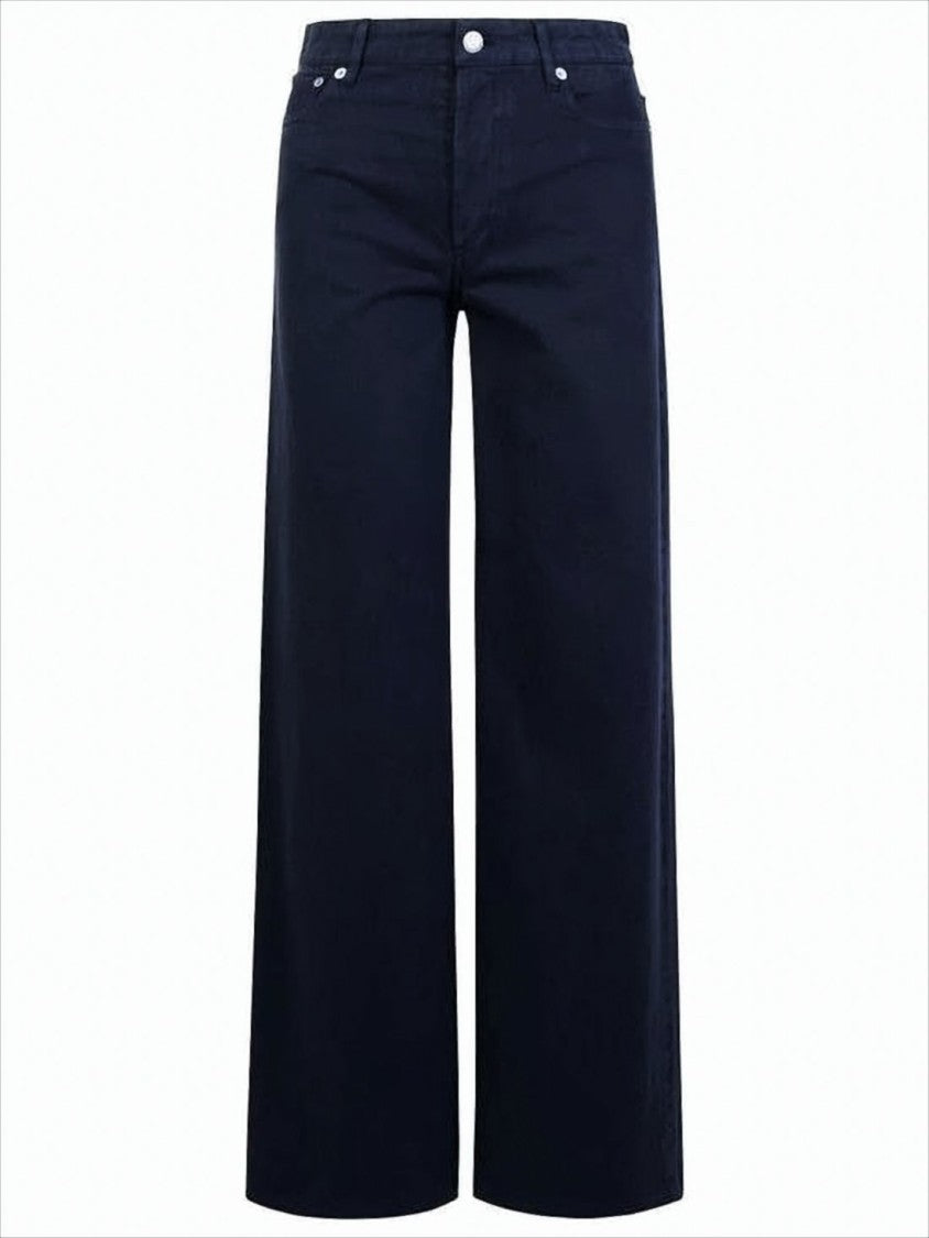 A.P.C. Wide-Leg Indigo Denim Pants