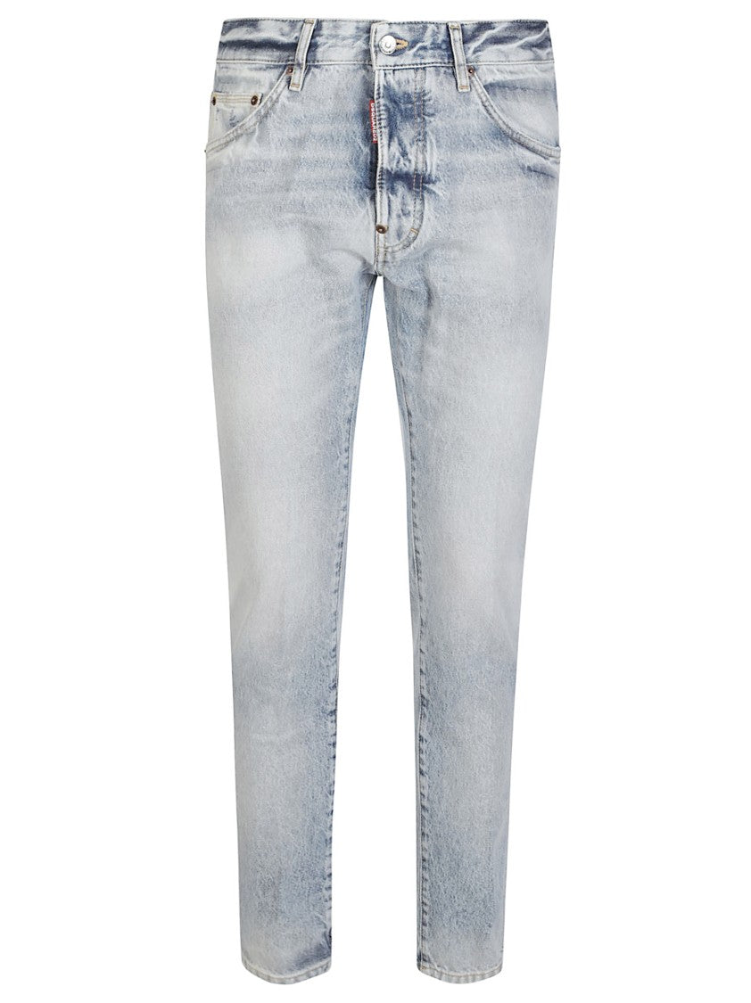 Dsquared2 Teddy Light Wash Slim Jeans