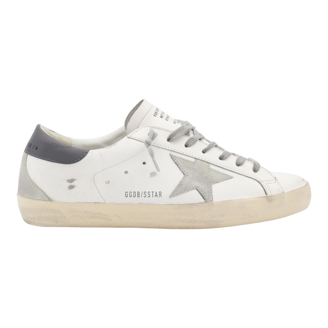 Golden Goose Low-Top Sneakers With Distressed Beige Sole
