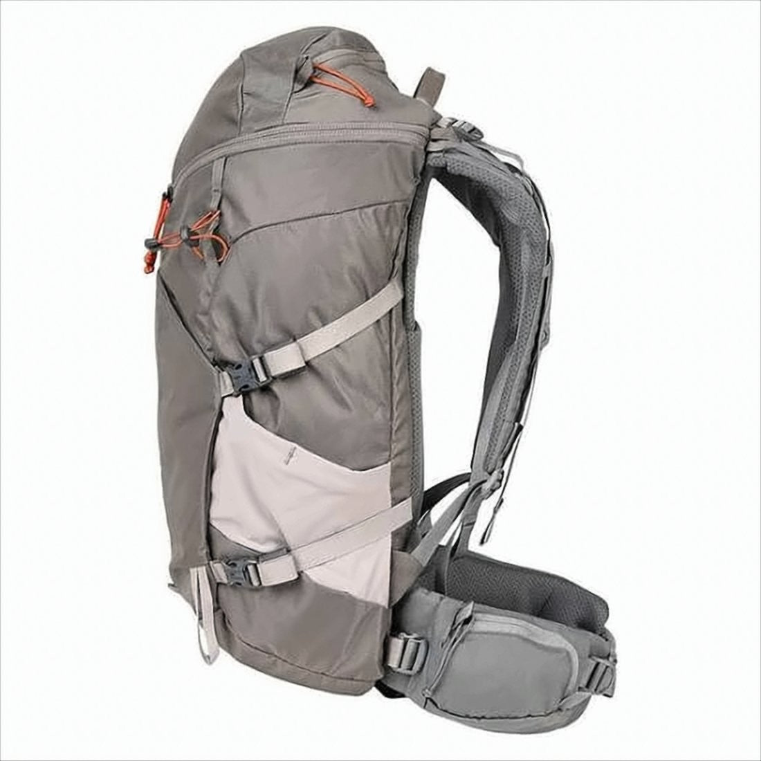 Mystery Ranch Structured Grey Nylon Backpack With Functional Design