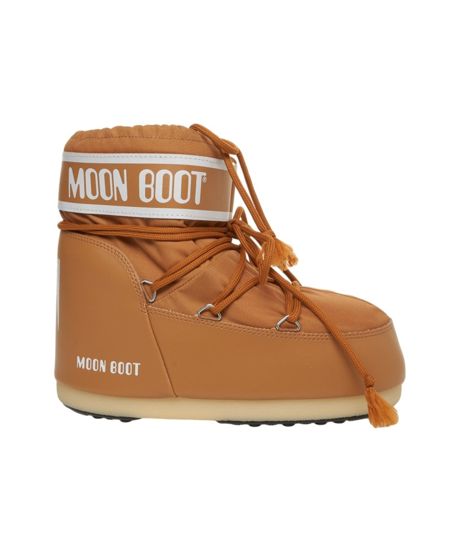 Moon Boot Icon Low Nylon Ankle Boots With Padded Shaft