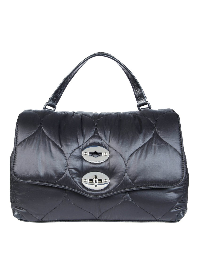 Zanellato Postina Lunaria Small Quilted Glossy Handbag